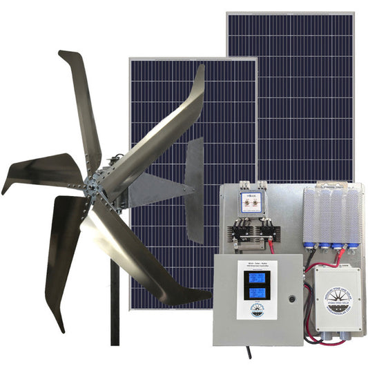 All-in-One Hybrid Wind & Solar Kit